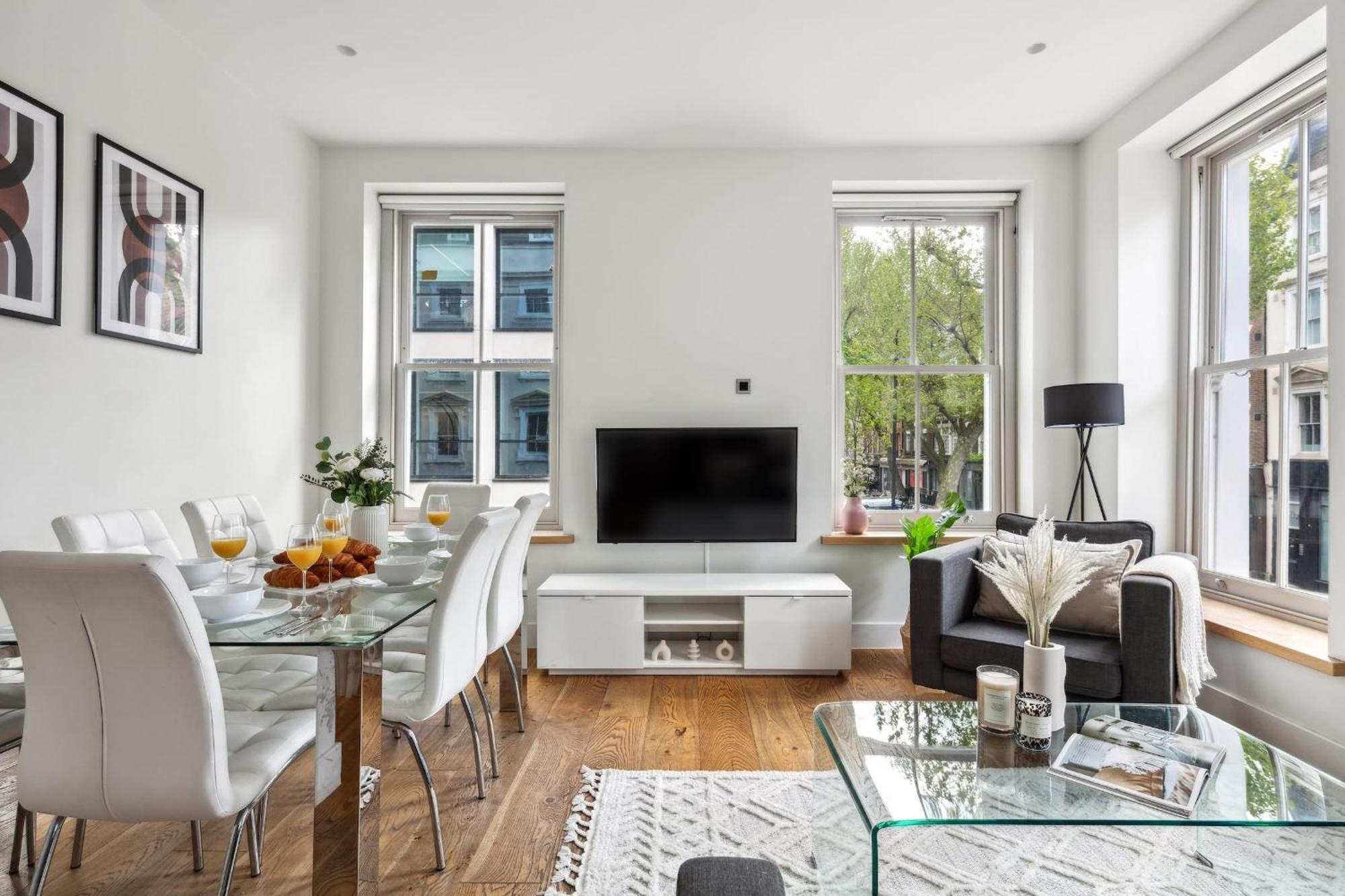 לונדון Fitzrovia 3Br - Cityapartmentstay מראה חיצוני תמונה